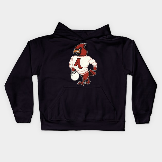 Cards Man Mascot Kids Hoodie by darklordpug